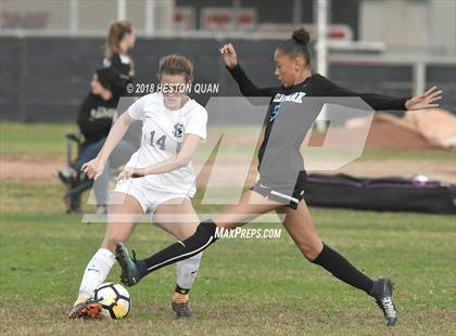Thumbnail 3 in Villa Park vs St. Lucy's (Katella Tournament) photogallery.