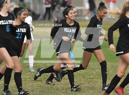 Thumbnail 2 in Villa Park vs St. Lucy's (Katella Tournament) photogallery.