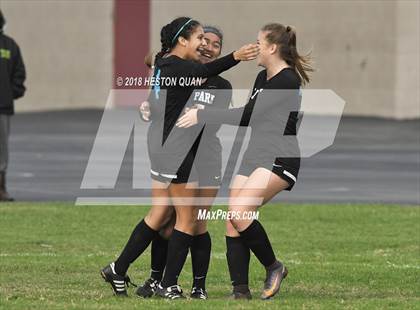 Thumbnail 3 in Villa Park vs St. Lucy's (Katella Tournament) photogallery.