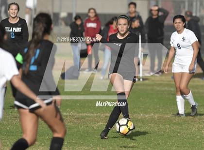Thumbnail 1 in Villa Park vs St. Lucy's (Katella Tournament) photogallery.