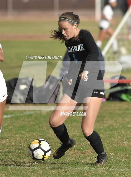 Thumbnail 2 in Villa Park vs St. Lucy's (Katella Tournament) photogallery.