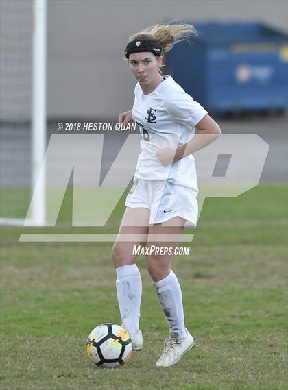Thumbnail 3 in Villa Park vs St. Lucy's (Katella Tournament) photogallery.