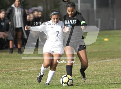 Thumbnail 3 in Villa Park vs St. Lucy's (Katella Tournament) photogallery.