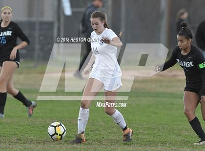 Thumbnail 1 in Villa Park vs St. Lucy's (Katella Tournament) photogallery.