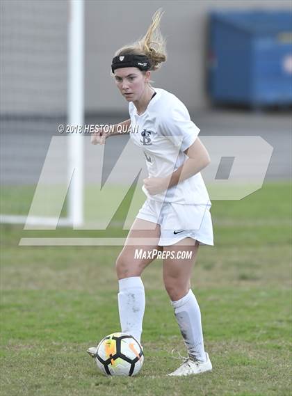 Thumbnail 1 in Villa Park vs St. Lucy's (Katella Tournament) photogallery.