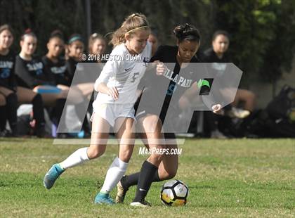 Thumbnail 2 in Villa Park vs St. Lucy's (Katella Tournament) photogallery.