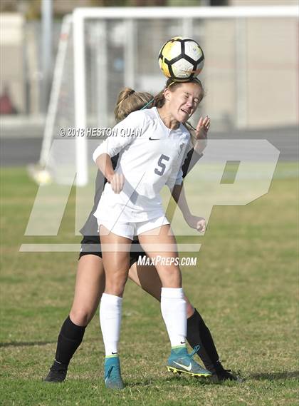 Thumbnail 2 in Villa Park vs St. Lucy's (Katella Tournament) photogallery.