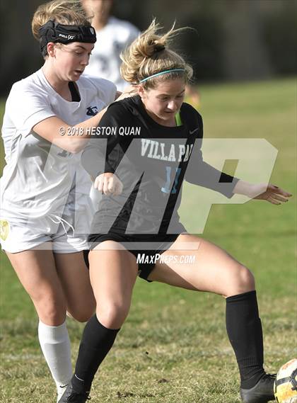 Thumbnail 2 in Villa Park vs St. Lucy's (Katella Tournament) photogallery.
