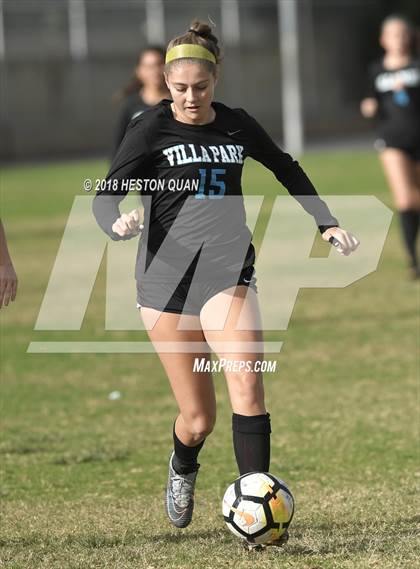 Thumbnail 1 in Villa Park vs St. Lucy's (Katella Tournament) photogallery.