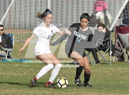 Thumbnail 3 in Villa Park vs St. Lucy's (Katella Tournament) photogallery.