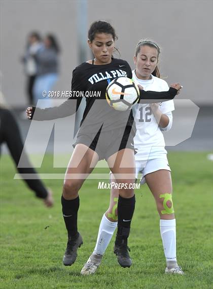 Thumbnail 2 in Villa Park vs St. Lucy's (Katella Tournament) photogallery.