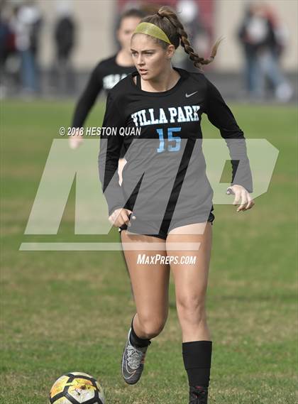Thumbnail 3 in Villa Park vs St. Lucy's (Katella Tournament) photogallery.