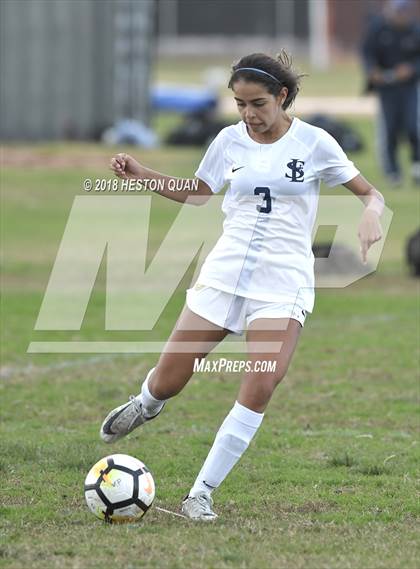 Thumbnail 1 in Villa Park vs St. Lucy's (Katella Tournament) photogallery.