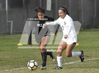 Thumbnail 3 in Villa Park vs St. Lucy's (Katella Tournament) photogallery.