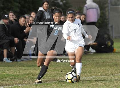 Thumbnail 1 in Villa Park vs St. Lucy's (Katella Tournament) photogallery.