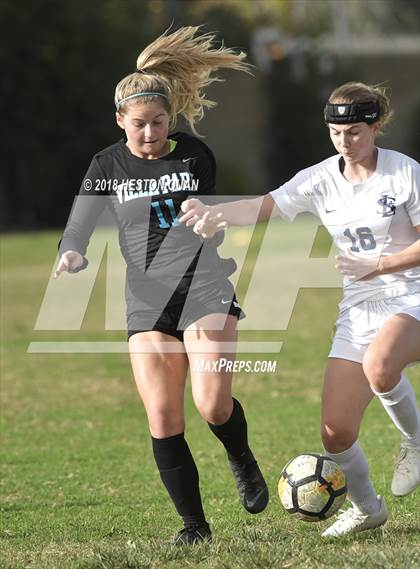 Thumbnail 1 in Villa Park vs St. Lucy's (Katella Tournament) photogallery.