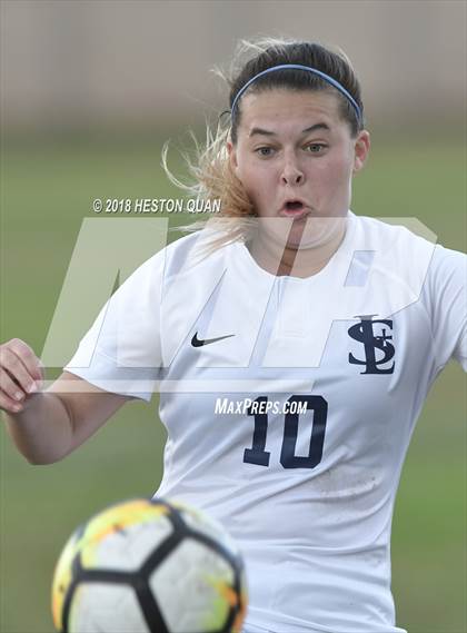 Thumbnail 3 in Villa Park vs St. Lucy's (Katella Tournament) photogallery.
