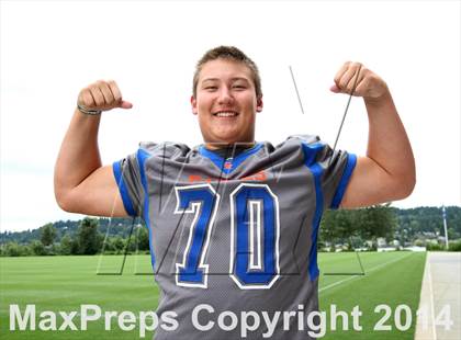 Thumbnail 3 in Graham-Kapowsin (USA Football/MaxPreps Media Day Event) photogallery.