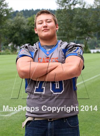 Thumbnail 1 in Graham-Kapowsin (USA Football/MaxPreps Media Day Event) photogallery.
