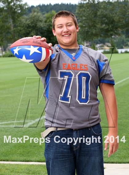Thumbnail 3 in Graham-Kapowsin (USA Football/MaxPreps Media Day Event) photogallery.