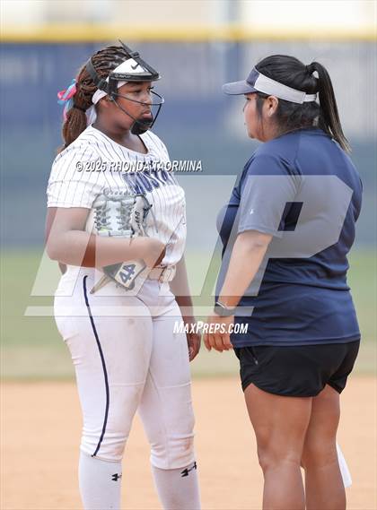 Thumbnail 3 in Galena Park @ Lamar Consolidated (UIL 5A D1 Softball Bi-District) photogallery.