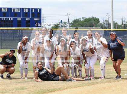 Thumbnail 2 in Galena Park @ Lamar Consolidated (UIL 5A D1 Softball Bi-District) photogallery.