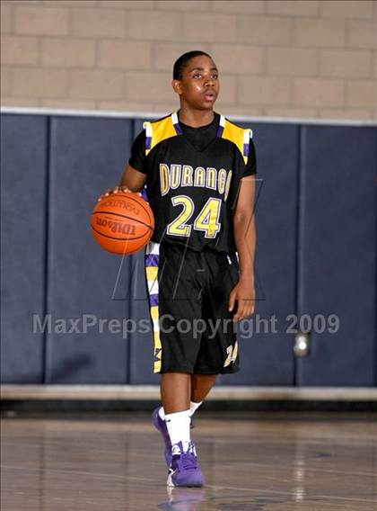 Thumbnail 1 in Twentynine Palms vs. Durango (MLK Hoops Shootout) photogallery.