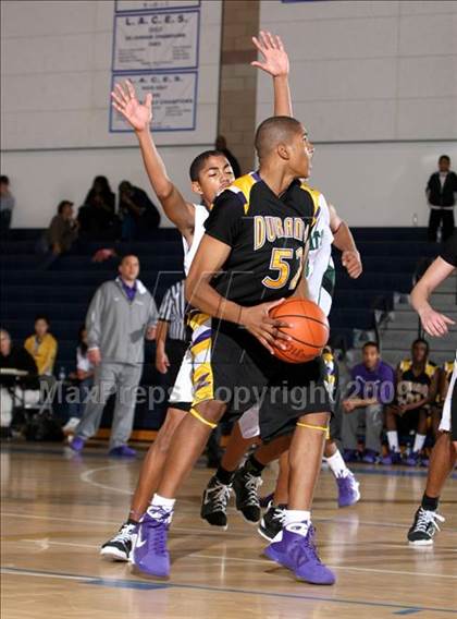 Thumbnail 1 in Twentynine Palms vs. Durango (MLK Hoops Shootout) photogallery.