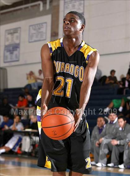 Thumbnail 1 in Twentynine Palms vs. Durango (MLK Hoops Shootout) photogallery.