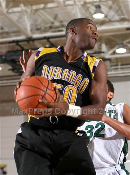 Thumbnail 2 in Twentynine Palms vs. Durango (MLK Hoops Shootout) photogallery.