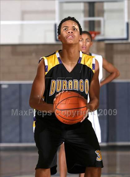 Thumbnail 1 in Twentynine Palms vs. Durango (MLK Hoops Shootout) photogallery.