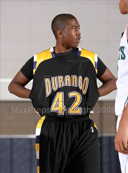 Thumbnail 1 in Twentynine Palms vs. Durango (MLK Hoops Shootout) photogallery.