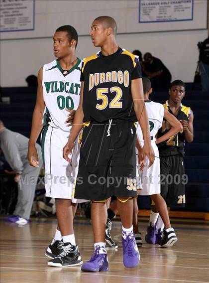 Thumbnail 3 in Twentynine Palms vs. Durango (MLK Hoops Shootout) photogallery.
