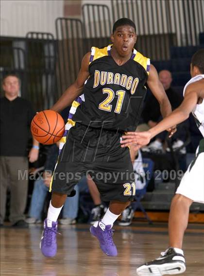Thumbnail 1 in Twentynine Palms vs. Durango (MLK Hoops Shootout) photogallery.