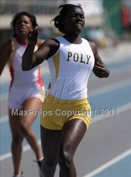 Thumbnail 3 in CIF SS Masters Track & Field Championships  photogallery.