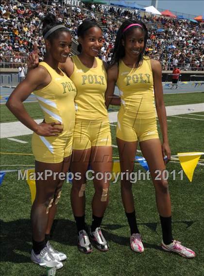 Thumbnail 1 in CIF SS Masters Track & Field Championships  photogallery.