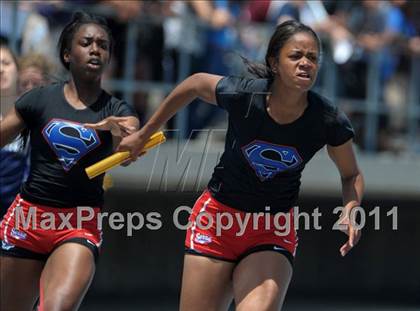 Thumbnail 3 in CIF SS Masters Track & Field Championships  photogallery.