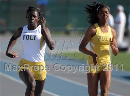 Thumbnail 3 in CIF SS Masters Track & Field Championships  photogallery.