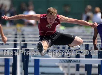 Thumbnail 1 in CIF SS Masters Track & Field Championships  photogallery.