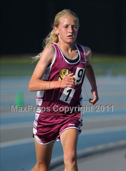 Thumbnail 2 in CIF SS Masters Track & Field Championships  photogallery.