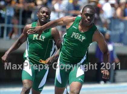 Thumbnail 3 in CIF SS Masters Track & Field Championships  photogallery.