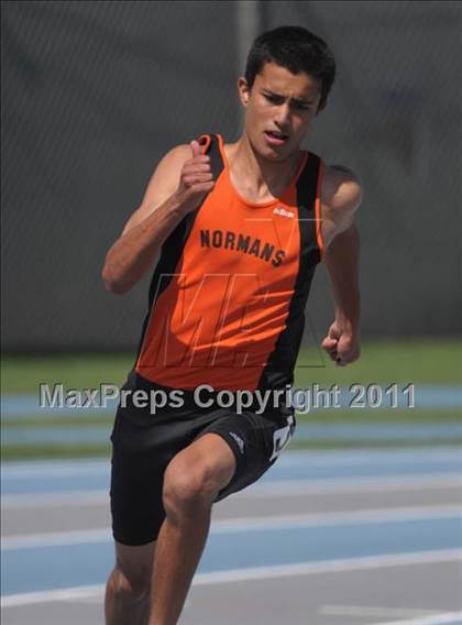 Thumbnail 2 in CIF SS Masters Track & Field Championships  photogallery.