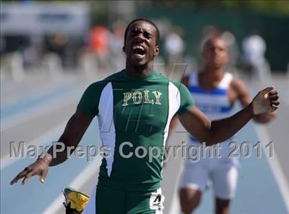 Thumbnail 3 in CIF SS Masters Track & Field Championships  photogallery.
