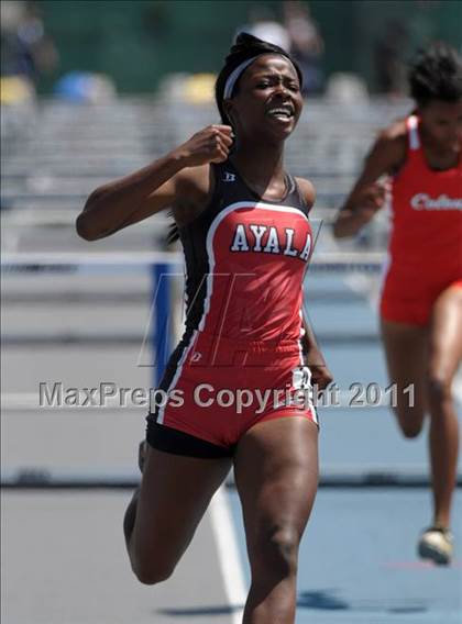 Thumbnail 2 in CIF SS Masters Track & Field Championships  photogallery.
