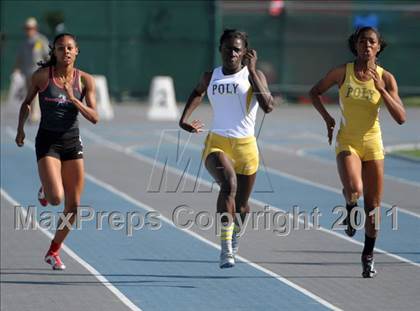 Thumbnail 1 in CIF SS Masters Track & Field Championships  photogallery.