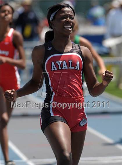 Thumbnail 1 in CIF SS Masters Track & Field Championships  photogallery.