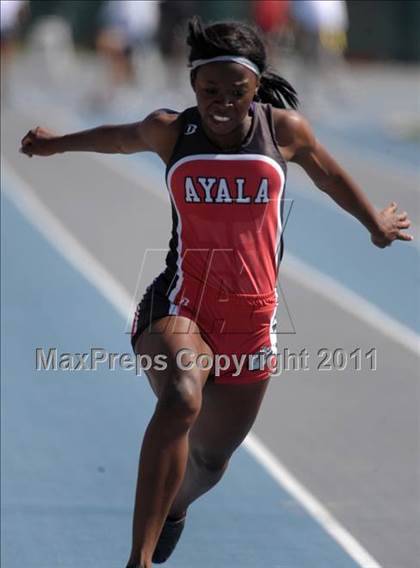 Thumbnail 2 in CIF SS Masters Track & Field Championships  photogallery.