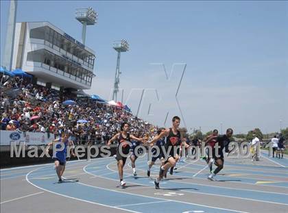 Thumbnail 2 in CIF SS Masters Track & Field Championships  photogallery.