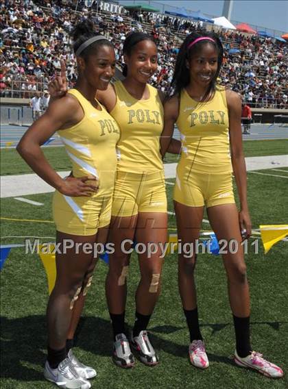 Thumbnail 2 in CIF SS Masters Track & Field Championships  photogallery.