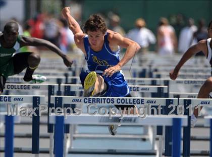 Thumbnail 2 in CIF SS Masters Track & Field Championships  photogallery.